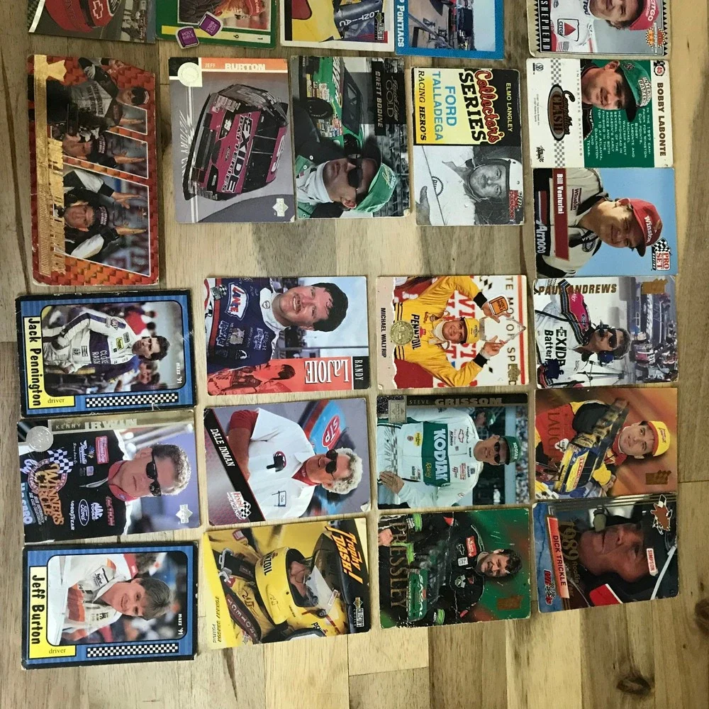 Vintage NASCAR Racing Card Lot Upper Deck Maxx Pro Set Gordon Wallace Labonte